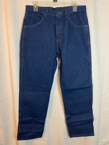 Nuevo con etiquetas Pantalones de mezclilla azul Rustler X-tra resistente regla pierna recta talla 33x32 para hombre 2 EF - Imagen 1 de 4