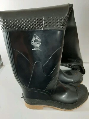 Bata Steel Shank Toe Waders Size 7 Ansi Z41 PT91 CSA Z195 M 1/75 C/75 Made In US - Image 1 of 4