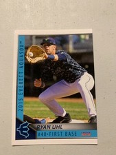 Ryan Uhl 2015 Everett Aquasox Team Card