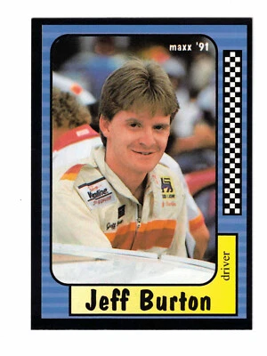 1991 Maxx Jeff Burton #201 - Image 1 of 2