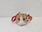 TY Beanie Baby Key Clip “Twitch” the Guinea Pig Vintage MWMT (4 inch)