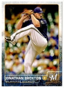 2015 Topps Jonathan Broxton Milwaukee Brewers #666