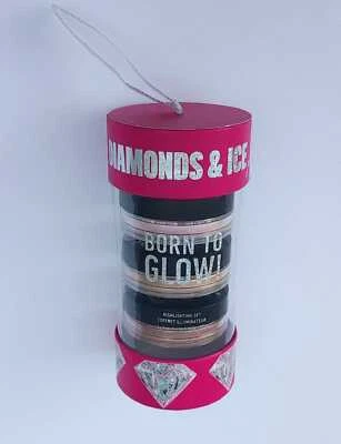 NYX Makeup Diamonds Ice Highlighting Set 3 Pods Blush Bronzer Shimmer, 0.07oz ea - Image 1 of 4