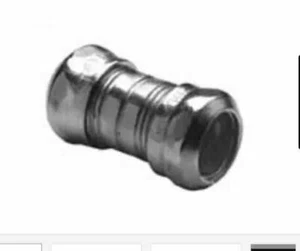 Bridgeport 261 Electrical Fittings Box of 20, 3/4" Steel EMT Coupling Brand New - Picture 1 of 6