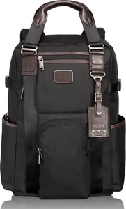 Borsa zaino TUMI Alpha Bravo Ballistic Nylon Lejeune nero e marrone - Foto 1 di 14