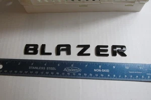 Factory 2019-2023 Chevrolet Blazer black Letters emblem - Picture 1 of 4