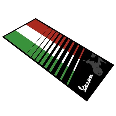 PARA VESPA ALFOMBRILLA GARAJE GTS300 125 250 GTV alfombra universal moto 220x100cm Foto 1 de 2