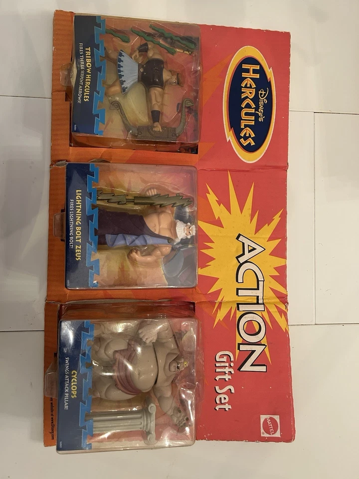 Juego de regalo figura de acción Hércules 1997 Mattel vintage. Nuevo en caja. Colección rara Foto 1 de 4