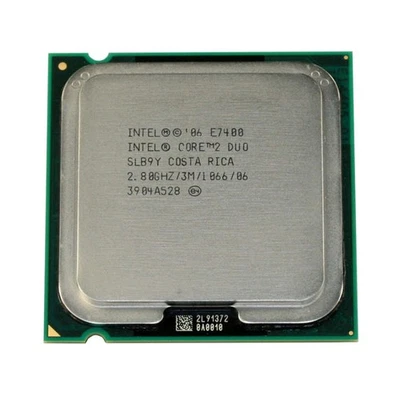 Intel E7400 Slb9y 2,80ghz CPU Processor Desktop Computer Lga775 LG Reconditioned - Image 1 of 2