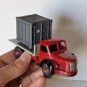 DINKY original et ancien Berliet Plateau Porte Container réf. 34 bel état - Picture 1 of 16