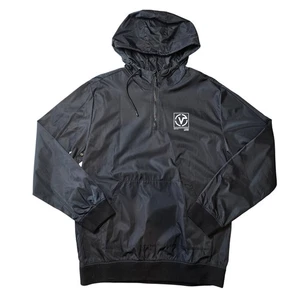 Vans Mens Black Windbreaker Jacket Size XLarge NWT - Picture 1 of 8