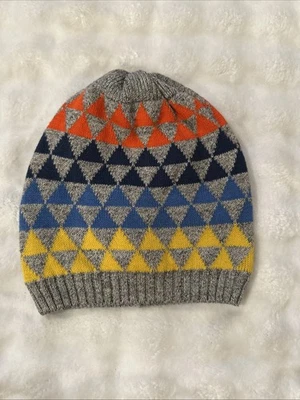 Gap Kids Youth Size L/XL Boys Beanie Hat Cap Gray Knit  - Image 1 of 4