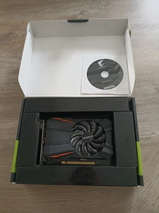 GEFORCE GTX 1050 Ti GIGABYTE D5 WITH BOX AND CD DRIVER - Photo 1/8