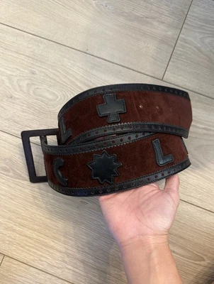 Vintage Christian Lacroix Suede Belt - Image 1 of 4