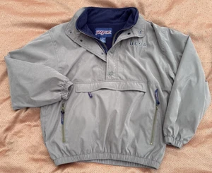 Jansport Anorak Jacke Herren Pullover Fleece gefüttert Univ California San Diego Lg - Bild 1 von 6