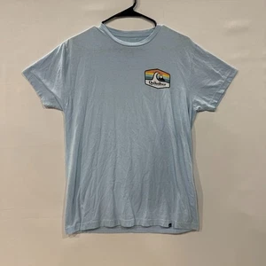 Quiksilver Graphic T-Shirt Men’s M Blue Surf Logo Original Boardriding Co - Picture 1 of 6