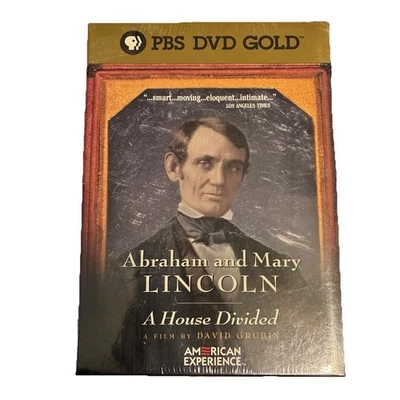 Abraham & Mary Lincoln : A House Divided (DVD, 2001) PBS History Documentary New - Image 1 of 3