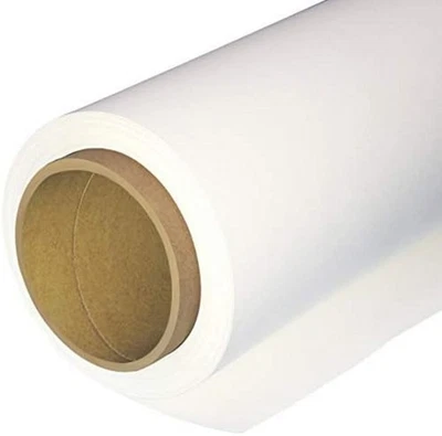 Seamless Photography Background Paper Roll White Photo Paper Backdrop for Pho - Image 1 of 4
