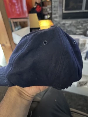 Boné Boston Red Sox vintage marinho anos 60/70 MLB boné de lã etiqueta de corte  - Imagem 1 de 4