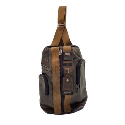 TUMI Alpha Bravo Sling Bag Nylon Gray 104446c - Image 1 of 4