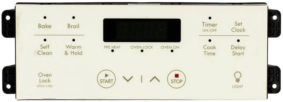 Electrolux Oven 316630004 Electronic Clock Timer, White Overlay - Image 1 of 2