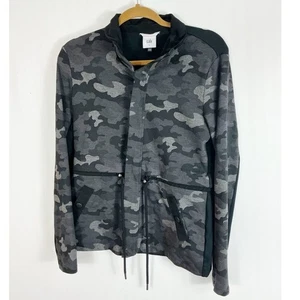 Cabi Black Grey Camo Camouflage Full Zip ATC Jacket 3911 Size Small - Bild 1 von 9