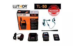Walkie Bibanda Vhf/Uhf LUTHOR TL50 With 5W Size Reduced And With Headset Free - Picture 1 of 4
