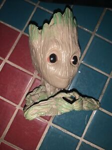 Baby Groot Flower Pot Planter Succulent Heart Guardians Of The Galaxy 
