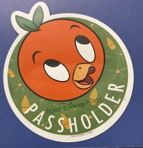 Disney Parks Passholder Car Magnet Orange Bird - Picture 1 of 1