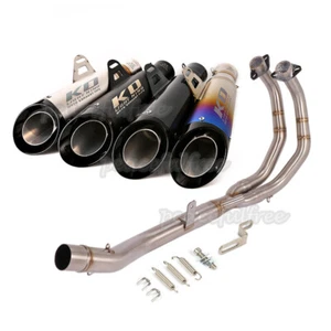 For Honda CBR500R CB500X CB500F 2013-2023 Whole Exhaust Muffler System Front Tip - Bild 1 von 13