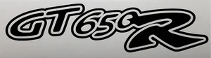 GT650R HYOSUNG MOTORCYCLE OUTLINE STICKER DECAL - Picture 1 of 5