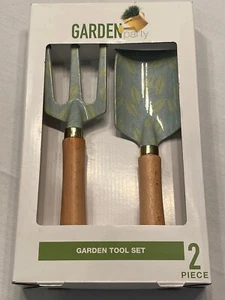 Garden Tools Garden Party Tool Set- Wood Handle - Picture 1 of 4