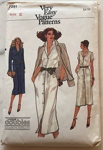 7291 Very Easy Vogue Schnittmuster Jacke & gerades Kleid fehlt 14-16 E SCHNITT - Bild 1 von 8