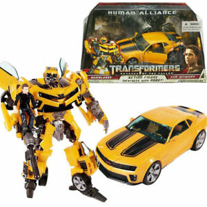 TRANSFORMERS BUMBLEBEE & SAM WITWICKY HUMAN ALLIANCE ROBOT ACTION FIGURES TOY