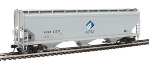 WALTHERS MAINLINE HO 60' NSC 5150 Covered Hopper Archer Daniels Midland ADMX - Picture 1 of 11