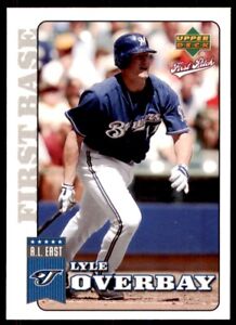 2006 Upper Deck First Pitch Lyle Overbay Milwaukee Brewers #108