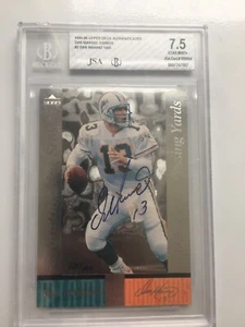 1995 AUTOGRAPHED DAN MARINO#13 RB SEASON 47,008 PASSING YARDS UD JUMBO /500 - Picture 1 of 2