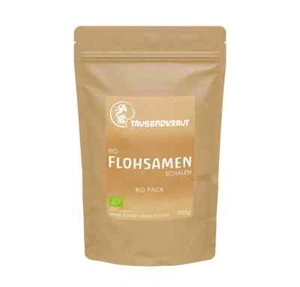 PREMIUM Flohsamen Schalen BIO (500g) Flohsamenschalen das Original aus Indien - Bild 1 von 5