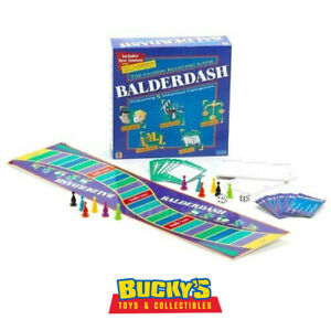 Balderdash Bluffing Board Game People Words Movies Initial Laws Cards Family Fun