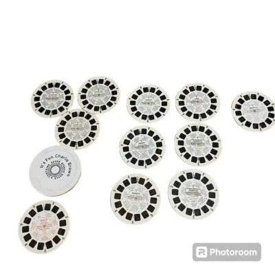 Vintage View Master Charlie Brown Complete Reel Set W/ Case Lot Scooby Doo - Image 1 of 4