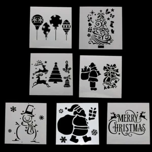 Cake Molds Christmas DIY Baking Cake Stencils Templates Wedding Birthday Durable - Picture 1 of 8
