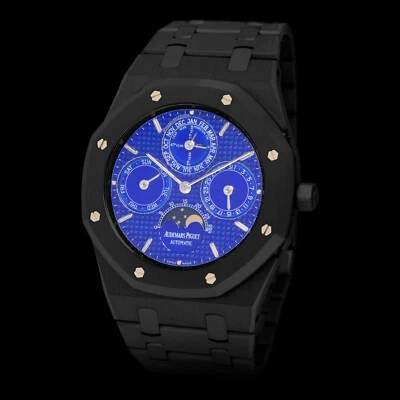 Calendario Perpetuo Royal Oak Yves Klein Quantième Perpétuel Edition 25820ST Foto 1 de 4