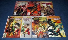 RANN-THANAGAR WAR 1 2 3 4 5 6 1st print set + variant DC  2005 GREEN LANTERN NM