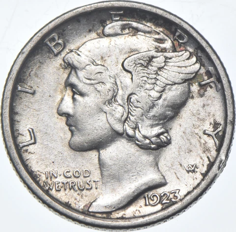1923-S Mercury Dime *9300 Cover