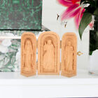  Religious Ornaments Wooden Office Desk Decor Catholicism Figurines Small Statue