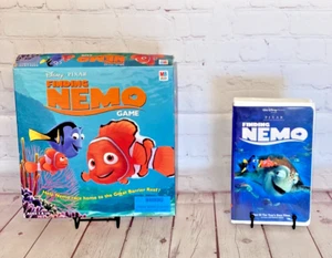Finding Nemo Movie VHS and Board Game Bundle - Picture 1 of 18