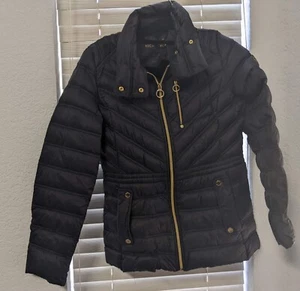 Michael Kors Packable Down Fill Jacket  Navy  Size Small - Picture 1 of 8