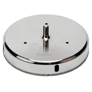 6-1/2" inch (165mm) Diamond Coated Drill Bit Hole Saw Glass Tile Ceramic Marble - Picture 1 of 12