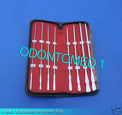 ODM DITTEL SOUNDS Juego de 8 Urología Quirúrgica Médica Foto 1 de 3