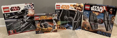 LEGO Star Wars 4 TIE fighters Set 75082, 8087, 75211, 75101 MIB - Image 1 of 2